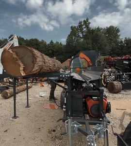 Déchiqueteuse de bois de chauffage professionnelle 6 voies avec cale inférieure, convoyeur à bande, type remorque, pour exploitation agricole et forestière, <span class=keywords><strong>machine</strong></span> robuste - Product Image 4