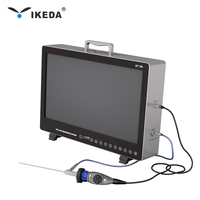 Caméra d'endoscopie ORL Ikeda YKD-9122 avec source de lumière LED Full HD 2,1 MP, certifiée CE, construction en plastique et métal