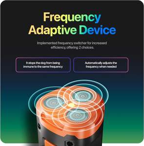 เครื่องฝึกสุนัขแบบชาร์จไฟได้ ADZIA ป้องกันการเห่า ลดการเห่า ฝึกสุนัขให้หยุดเห่า พร้อมไฟ LED และคลื่นเสียงอัลตราโซนิก - Product Image 4