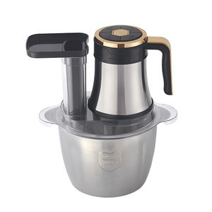 Nuevo diseño automático 2L 3L 5L picadora <span class=keywords><strong>de</strong></span> carne doméstica comida Acero inoxidable 4 cuchillas al por mayor picadoras <span class=keywords><strong>de</strong></span> carne eléctricas para la venta - Product Image 3