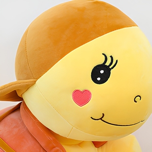 Nouvelle Peluche Tortue Marine Coquinette avec Chapeau, Rembourrage Coton PP, Hauteur 31cm-50cm - Vente en Gros Transfrontalière - Product Image 3