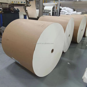 Papier en rouleau écologique, recyclable, résistant à la chaleur, imperméable, enduit d'un seul côté de PLA, pour tasses à thé, sans danger pour les aliments. - Product Image 3