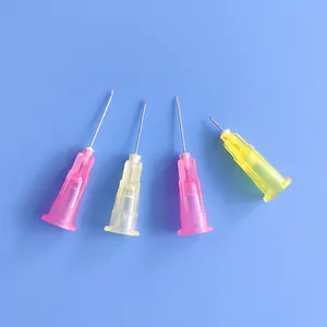 Aghi ipodermici medici trasparenti 30g 31g 32g 4mm 8mm ago per siringa per iniezione Sterile dentale monouso