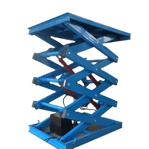 Factory price Manufacturer Supplier freight warehouse hydraulic goods lift stationary scissor lifts