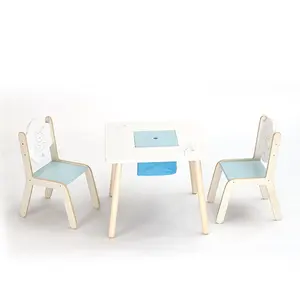 Hot Sale Children'S Chair Cute Cartoon Bench Home Nordic Chair Kids Wooden Stool Baby Furniture