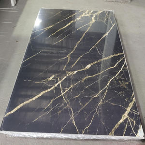 Tamaño personalizado 1220mm * 2440mm Panel de pared de mármol impermeable Hoja de plástico UV - Product Image 2