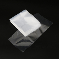 Sac plat en PE transparent personnalisé, haute transparence, qualité alimentaire, OEM, emballage en plastique pour bonbons, chocolat, sucettes, film en rouleau