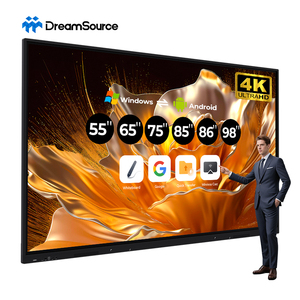 หน้าจอ LCD อัจฉริยะแบบออลอินวันขนาด 98/110 นิ้ว พร้อมแผงหน้าจอสัมผัสอเนกประสงค์ ไวท์บอร์ดแบบพกพา boe - Product Image 1