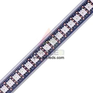 12mm width pcb board apa102 rgb led pixel strip 144 led/m