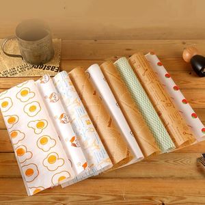 Wholesale Custom Food Grade Grease Proof Kraft Brown Sandwich Packaging <b>Paper</b> and Burger <b>Wrapping</b> <b>Paper</b> - Product Image 6