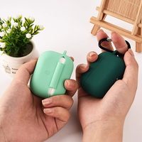 Headset Nirkabel PC + Penutup Silikon untuk AirPods Pro 1 2 3 Pro3 Generasi Case untuk AirPods4 Air Pods 2 3 4 Coque Fundas Dengan Pengait
