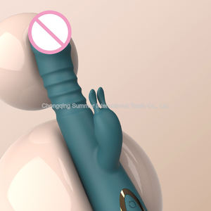 Горячая оптовая продажа: Женский сексуальный вибратор-кролик, реалистичный дилдо, стимулятор клитора, секс-игрушка - Product Image 6