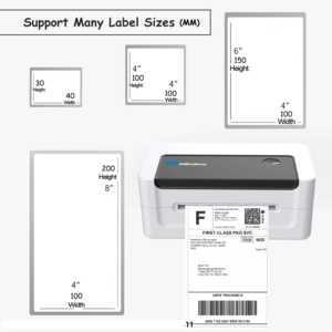 <span class=keywords><strong>Imprimante</strong></span> d'étiquettes de codes-barres pour colis MHT-L1081, <span class=keywords><strong>imprimante</strong></span> d'étiquettes thermique pour les grands entrepôts et la logistique - Product Image 5