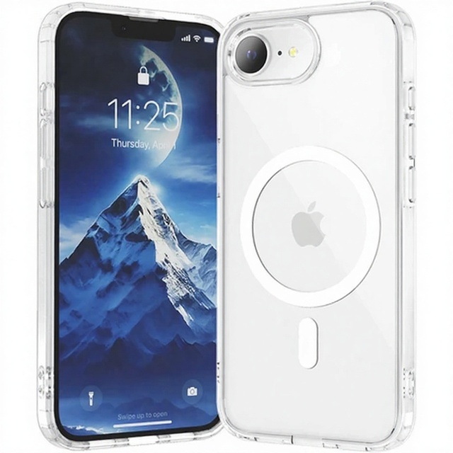 Hard PC+TPU Anti Yellowing Clear Shockproof Anti Fall Phone Case Cover for iPhone 16 16E 17 17E Pro Max Air