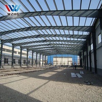 Structure en acier préfabriquée pour entrepôt et atelier, construction en acier léger à grande portée, prix économique