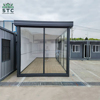 Module de maison conteneur détachable personnalisable STC avec panneau sandwich et design moderne en acier pour usage résidentiel/commercial