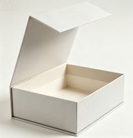 Scatola Regalo Magnetica di Lusso a Forma di Libro con Logo Personalizzato Stampato, Confezione in Carta Riciclabile Rigida con Chiusura Magnetica