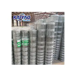 Free Samples, Easy to Assemble Galvanized Wire Mesh Farm Fence for Sheep, Cows, Goats Farm Fencing