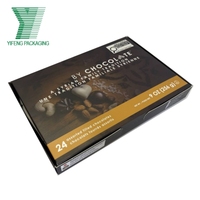 Emballage personnalisé pour barres chocolatées, matériaux recyclés de qualité alimentaire, boîtes rigides en papier artistique, impression, boîte cadeau pliable avec taille personnalisée
