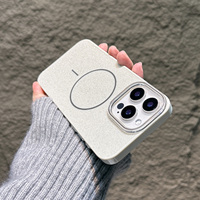Casing HP Glitter Laris Manis dari Pabrik untuk iPhone 16 17 Pro, Penutup Ponsel Magnetik Bubuk Berkilau untuk iPhone 11 12 13 14
