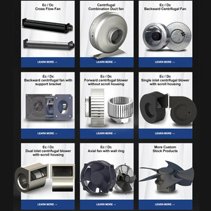 D125 biến điều khiển tốc độ EC lạc hậu ly tâm trục Duct <span class=keywords><strong>Fan</strong></span> các nhà sản xuất cho hydroponics - Product Image 5