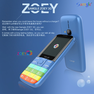 Samgle F3 Đơn Giản Điện Thoại Di Động 2.4 "Màn Hình Dual Sim Cổ Điển 1450MAh Pin Hỗ Trợ T-Flash Thẻ 32G Tính Năng Điện Thoại - Product Image 2