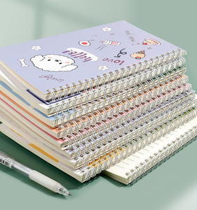 A5 taccuino rilegato a spirale Design carino <span class=keywords><strong>e</strong></span> semplice per gli studenti General A5 ha governato i <span class=keywords><strong>quaderni</strong></span> di scuola all'ingrosso - Product Image 3