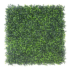 Panel de pared artificial de Milán al por mayor, planta de hierba verde de plástico para decoración interior y exterior del Hogar, follaje de Navidad y Año Nuevo - Product Image 3
