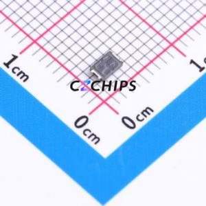 TS-2030-2-B Tactile Switch SMD,3x2mm Switch Single Pole Single Throw Round Button 1.6N Vertical Mount - Product Image 2