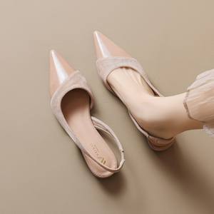 <span class=keywords><strong>Zapatos</strong></span> Planos de Vestir para Mujer, con Punta en Pico, Cómodos, de Deslizar, para Oficina o Uso Casual, 2026 - Product Image 5