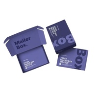 Boîte d'emballage agricole pliable personnalisée à double face pour petites séries, boîte en papier d'emballage express, boîte couleur