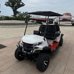 Carrito de Golf Eléctrico de 4 Plazas con Batería de Litio, Nuevo Carrito de Alto Rendimiento con Certificación EEC y DOT para Carreteras No Públicas - Product Image 1