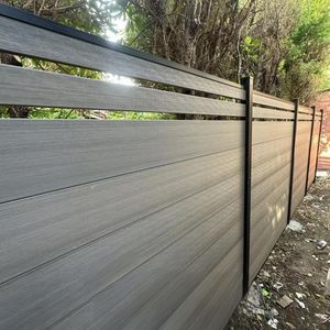 Panel de WPC, valla de privacidad para exteriores, valla de madera, calculadora de costos, patio trasero, jardinería, vallas de madera de plástico, precios - Product Image 4