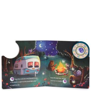 Petit Campingur courageux : livre audio interactif pour apprendre les sons de la nature nocturne, aventure en camping, livre éducatif pour enfants, 20 cm - Product Image 2
