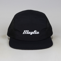 OEM Chapeau de course en maille respirante personnalisé Chapeaux de camping-car imperméables à bord plat en nylon à 5 panneaux