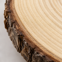 Plaque ronde en bois à peindre, thème voiture rouge rétro de Noël, fourniture d'artisanat DIY pour décoration festive de bureau ou murale
