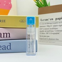 10ml Mini Carré Voyage Portable Rechargeable Parfum Atomiseur Vide En Plastique Fine Brume Vaporisateur avec Pompe Scellant