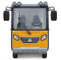 Camion de collecte des ordures électrique MN-H91 avec levage hydraulique arrière, capacité de 3,6 m3, camion d'assainissement de grande capacité pour la communauté