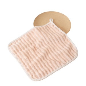 ชูฮุย แคนดี้ คอร์ดผ้าขนหนูกำมะหยี่ทรงสี่เหลี่ยม 30x30 ซม. ผ้าเช็ดมือดูดซับได้สำหรับทำความสะอาดห้องครัวห้องน้ำ - Product Image 5