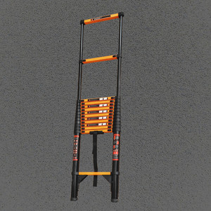 Escalera Telescópica de Acero al Carbono Económica, Venta al por Mayor de Fábrica, Escalera Retráctil Plegable de Múltiples Peldaños - Product Image 1
