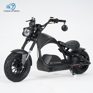 Pour entrepôt : <span class=keywords><strong>Moto</strong></span> électrique Chopper, Scooter électrique, Citycoco M1PS-2000W Knight, Pneus larges, Longue autonomie, 25 km/h, Pliable - Product Image 6
