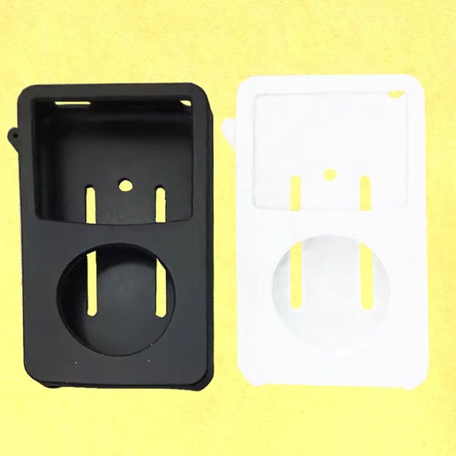 White Black Silicone Cover Case Soft case for iPod 5th 5.5th 30GB 6th 80GB 120GB 7Th Classic 160GB Cover Case