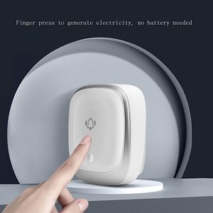 <span class=keywords><strong>Sonnette</strong></span> de porte musicale sans fil <span class=keywords><strong>pour</strong></span> personnes âgées et malentendantes, avec 7 lumières colorées clignotantes - Product Image 5