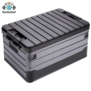 Caja de Almacenamiento Plegable de Plástico para Camping, 35L, 3mm de Grosor, para Maletero de Coche y Uso Doméstico - Product Image 2