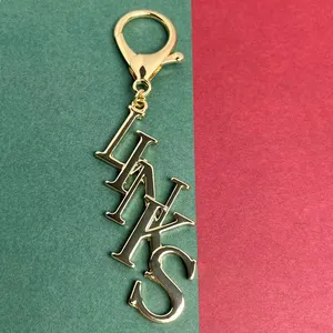 Toptan anahtarlıklar yunan mektup Sorority adı Logo çanta aksesuarları çanta Charms moda linkler Metal anahtarlık
