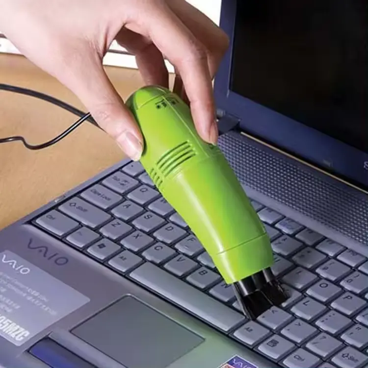 미니 진공 청소기 키보드 청소 브러시 노트북 쉘 클리너 먼지 브러시 휴대용 USB 휴대용 진공 청소기 청소 도구