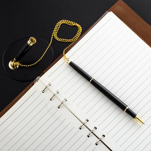 ปากกาโลหะคุณภาพสูงแบบติดโซ่ สำหรับโต๊ะทำงาน สำนักงาน ธุรกิจ ลายเซ็น ของขวัญส่งเสริมการขาย ชุดปากกา - Product Image 3