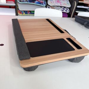 WDF Offre Spéciale Tablet Monitor PC Stands Lap Desk Plateau pour ordinateur portable avec coussin Support pour ordinateur portable avec support pour téléphone portable - Product Image 1