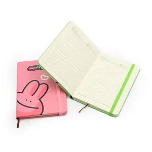 Hardcover A5 Pu Lederen Dagboek Op Maat Gedrukte Pagina 'S Schrijven Dagboek Notebook Jaarlijkse Planner
