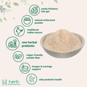 कारखाने की आपूर्ति प्रकृति आहार फाइबर 99% <span class=keywords><strong>Psyllium</strong></span> भूसी पाउडर - Product Image 2